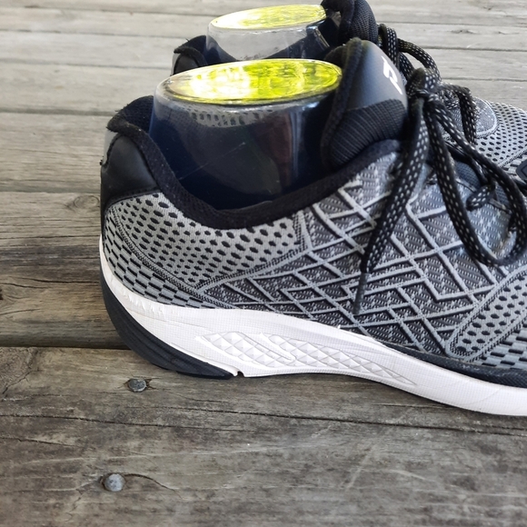 Propet One Walking Active  Black/Silver Therapeutic Comfort Shoes WAA103M Size 9 - Picture 4 of 15